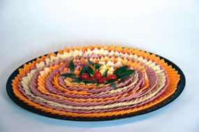 Sausage and Cheese Platter